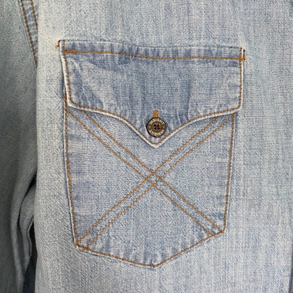 Men's Insight Jean Button-Down Shirt - Picture 4 of 6